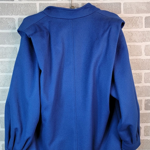 Ashley Scott Vintage 80's Made in USA Mid Length High Fashion Women's Coat - Picture 12 of 15